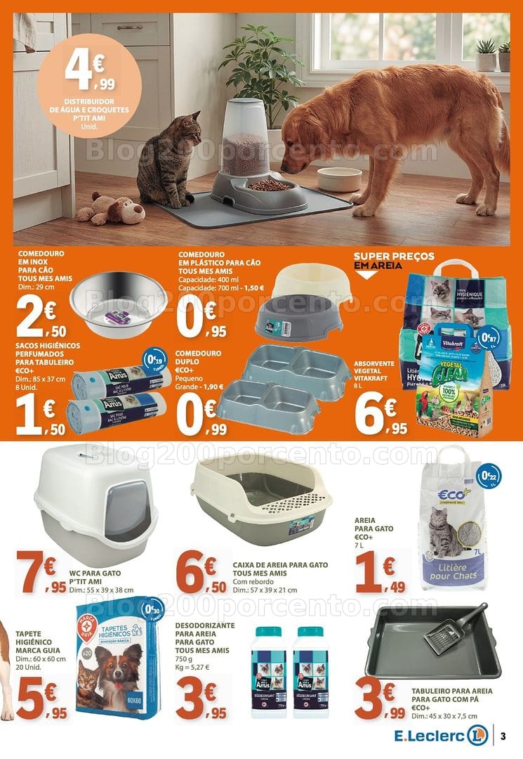 Antevisão Folheto E-LECLERC Bazar Outono Promoções de 24 setembro a 7 outubro